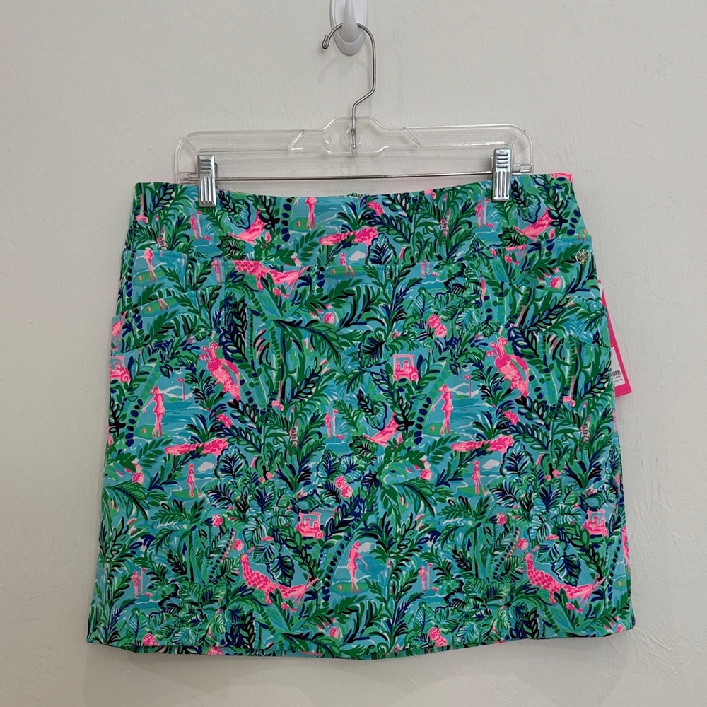 NWT Lilly Pulitzer Tropical Print Women's Skort